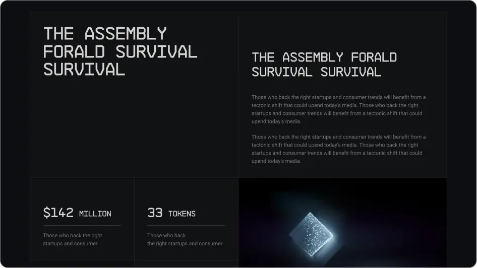 BRC20 assembly screen
