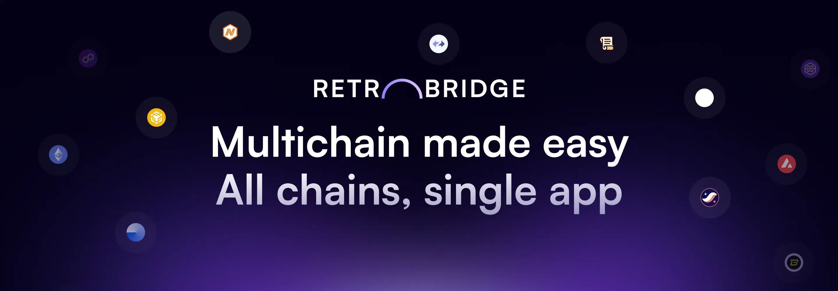 banner RetroBridge with with RetroBridge logo